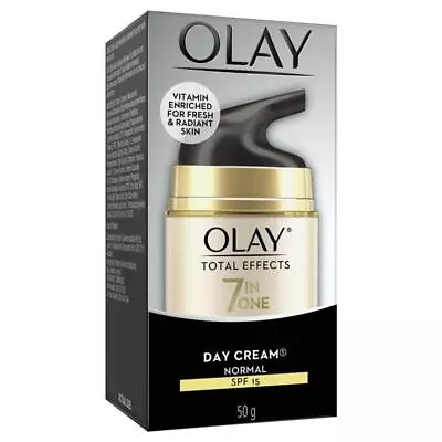 Olay Total Effects 7 In One Day Face Cream Normal SPF 15 50g • $19.99