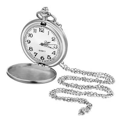 Pocket Watch Pocket Watch For Man Pocket Watch With Chain Mechanical • £9.87