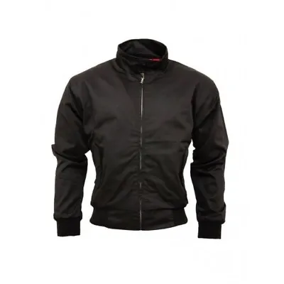 £37.99 • Buy Relco Harrington Jacket Tartan Lining - Size XXL Black Mod/Ska/Skin/Soul