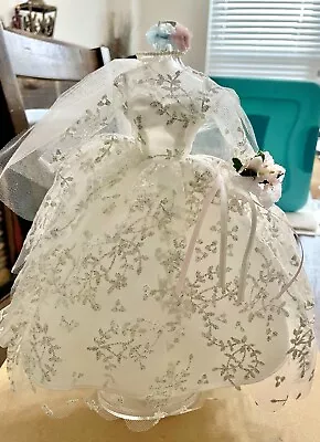1959 Reproduction Wedding Day Barbie Dress And Accessories New • $8
