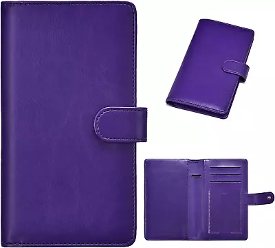 Checkbook Covers- Leather RFID Check Registers For Personal Checkbook，Women&Men • $12.42