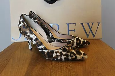 New J Crew Collection Colette Calf Hair D'Orsay Pumps E0776 $378 Sz 6 • $119.99