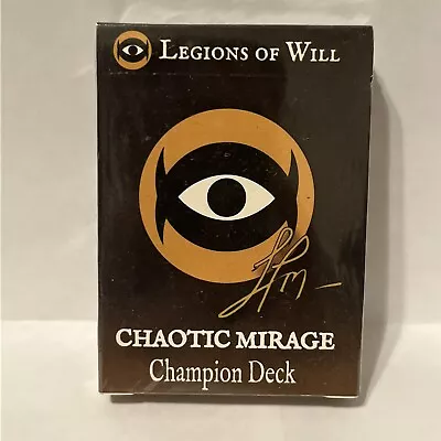 Legions Of Will TCG Chaotic Mirage Champion Deck Pre-Kickstarter  RARE! • $50