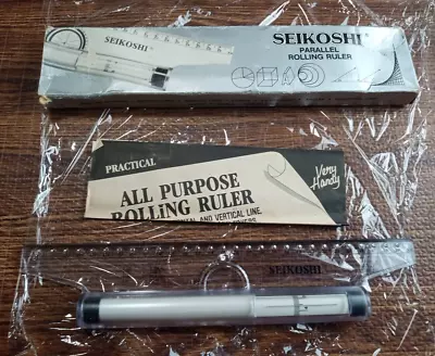 Vintage - SEIKOSHI Parallel Rolling Ruler With Originl Box And Instructions • $20
