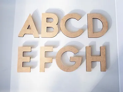 MDF Wooden Letters Custom Cut Letters Names Words Price Per Letter 5 10 15 20CM • $8