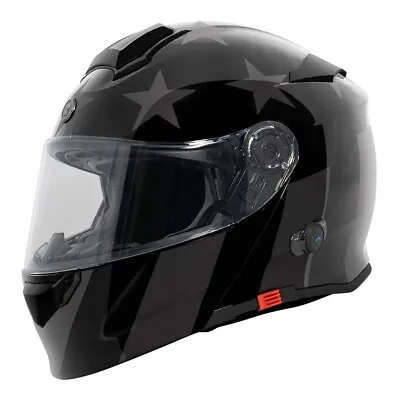 Torc T28B Full Face Modular Bluetooth Helmet - Dark Star  -  CHOOSE SIZE • $289.99