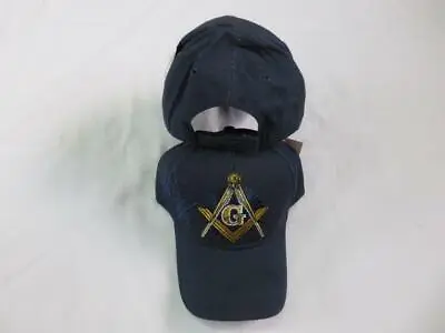 Freemason Mason Masonic Blue Shadow Hat Cap (premium Cotton) • $9.88