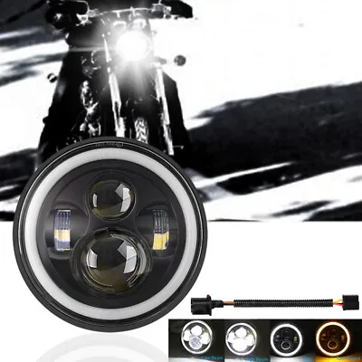 FOR Suzuki Marauder VZ 800 1600 Boulevard GSX1400 7  LED Headlight Projector DRL • $66.21