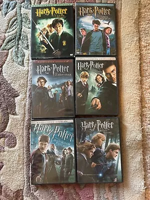 Harry Potter DVDs (missing Sorcerers Stone And Deathly Hallows Pt. 2) • $10