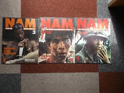 Nam The Vietnam Experience 1965-75  First Three Issues  Orbis • £12.50