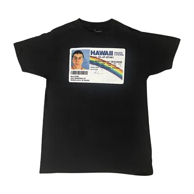 Mens McLovin Hawaii Driver's License Photo Shirt M Ripple Junction • $11