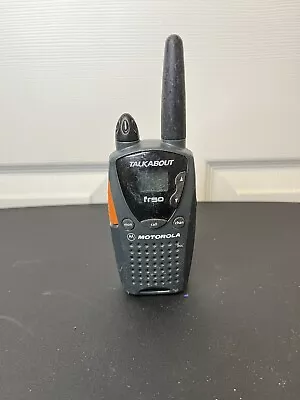 Motorola Talkabout FR50 2-Way Radio Walkie Talkie With 14 Channels READ DESCR • $8.39