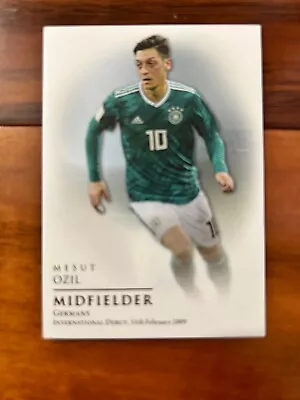 2018 Futera Unique Football Soccer Card Germany MESUT OZIL Mint • $3