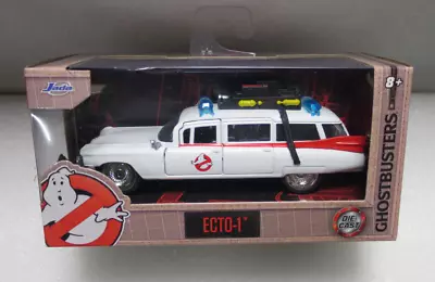 1/32 Hollywood Rides Cadillac Ambulance  Ghostbusters  Ecto-1 Movie Car • $29.99