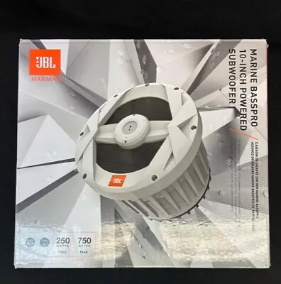 JBL MBP10 10  BassPro 750W Peak Power Marine Audio Powered Subwoofer • $212.17