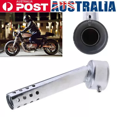 Motorcycle 48mm Angled Exhaust Muffler Silencer Insert Baffle Can Bend DB Killer • $16.14