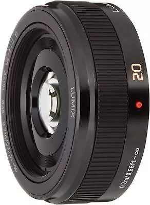 Panasonic Single Focus Lens Micro Four Thirds Lumics G 20mm/F1.7 II ASPH. B • $493.81