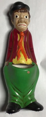 $19.99 • Buy Vintage 8” Ceramic Clown Figure Succulent Cactus Planter