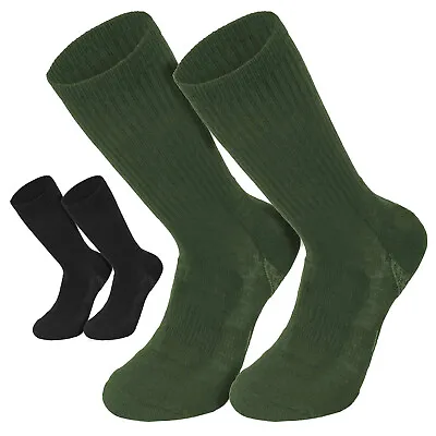 Highlander Crusader Coolmax Socks Mens Army Sports Hiking Walking Military Work • £8.95