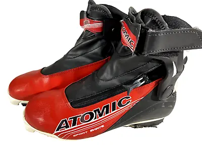 Atomic Sport Skate Nordic Cross Country Ski Boots Size EU38 US5.5 SNS Pilot • $75.81