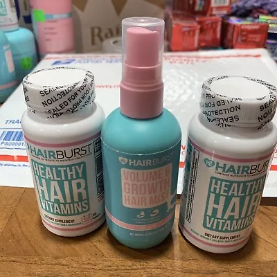 Lot Of 2 HairBurst Healthy Hair Vitamins Capsules + Volume Mist Spray Exp. 7/24 • $29.99