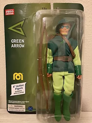 Topps X Mego Green Arrow DC Limited Edition 8  Figure PR 1754 • $26.97