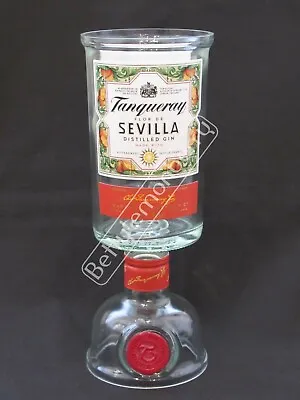 £12.99 • Buy Tanqueray Sevilla Orange Gin Large Stemmed Chalice Glass / Vase - 100% Recycled!