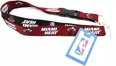 NBA Two-Tone Lanyard With Detachable Key Ring And Breakaway Safety Closure • $14.97