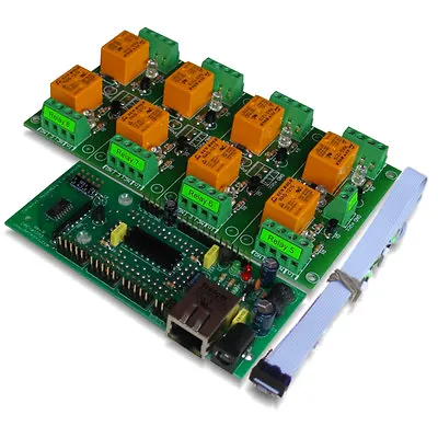 £139.24 • Buy Ethernet Relay Controller Module - WEB Server IP And Serial RS232 Controlled