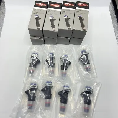 8pcs Delphi Fuel Injectors For 1999-2007 Chevy GMC 4.8L 5.3L 6.0L V8 25317628 • $60.72