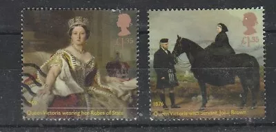 2019 Bicentenary Of The Birth Of Queen Victoria £1.35 Used (both). • $0.93