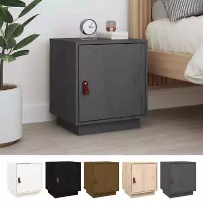 1/2x Solid Wood Pine Bedside Cabinet Table Bed Cabinet Multi Colours VidaXL • £74.99