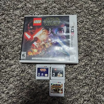 3ds Lot Lego Star Wars Force Awakens. Codename Steam Puzzler 3ds • $0.99