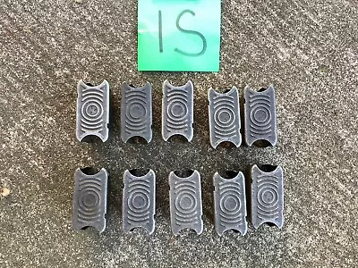 M1 Garand Clip International Silver End Bloc Clips 10 QTY -  NOS Tumbled • $35