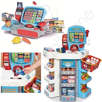 £48.99 • Buy Kids Supermarket Till & Self-service Set By Casdon Shop Playing Little Shopper