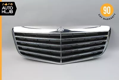 07-09 Mercedes W211 E350 E550 E320 Hood Radiator Grille Grill Chrome OEM • $149.40