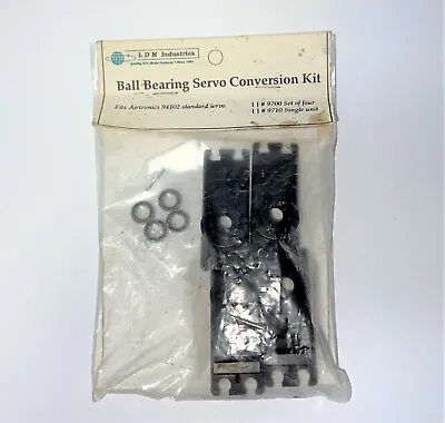 LDM Industries Ball Bearing Servo Conversion Kit For Airtronics 94102 N.O.S. • $34.18