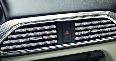 £14 • Buy 10 Pcs Car Air Conditioner Outlet Trim Decorative Car Bling Kit