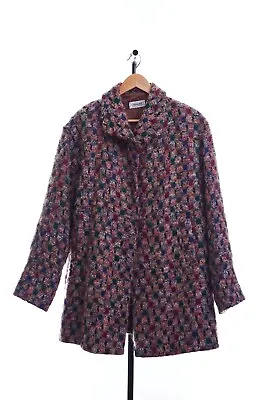 $245 • Buy Missoni Wool Mohair Vintage Coat Size USA 10