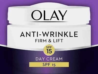 £9.99 • Buy Olay Anti-wrinkle Firm & Lift SPF 15 Day Cream - 50ml