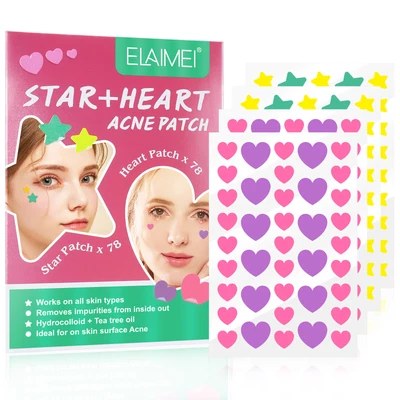 $7.90 • Buy Stars Hearts Acne Pimple Patches Stickers Facial Removal Repair Hydrocolloid