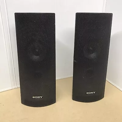 Sony SS-TSB111 2x Surround Speakers For Home Cinema Working Cosmetic Issues Read • £28.48