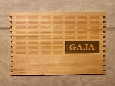 1 Rare Wine Wood Panel GAJA Italy Vintage CRATE BOX SIDE 3/24 A1038 • $7.95