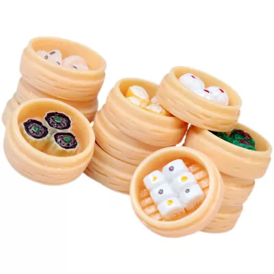 12Pcs Miniature Chinese Breakfast Toy Food Set For Kids • £8.99