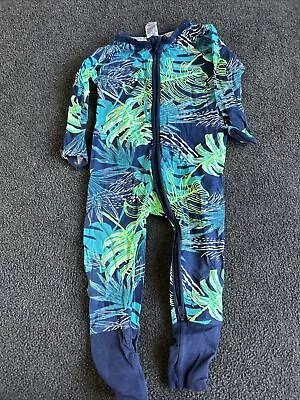 Bonds Jungle Themed Zippy Wondersuit 12-18 Months Size 1 • $10