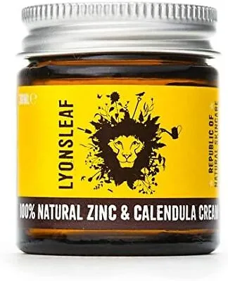 Zinc And Calendula Cream 100% Natural - For Spots Blemishes Breakouts Rashes • £17.17
