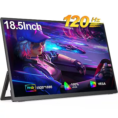 $329.99 • Buy EVICIV 120Hz Portable Monitor 18.5  Ultra Thin Freesync 1080P Gaming Monitor