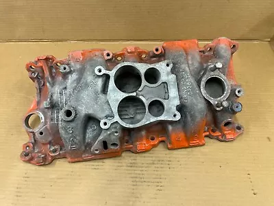 Vintage Used Chevy Aluminum Manifold 14057053 Spread Bore • $67.99