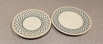 £6.99 • Buy Beautiful Villeroy Boch Basket Plain Side Plate And Saucer.
