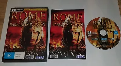 Rome Total War: Barbarian Invasion - Expansion For PC (Excellent Condition)  • $7.99